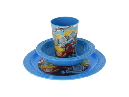 3330545 Detský set 3ks plast chlapčenský