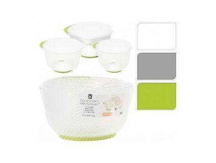 Sada misiek na mixovanie 3ks 1,5l/2l/2,5l