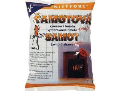 Šamotová výmazová hmota 1kg Kittfort