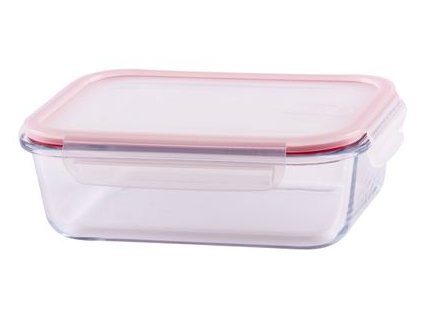 801628 Dóza borosilikátové sklo/PP 1500 ml, 22x17x7 cm cm obdĺžniková MagicHome