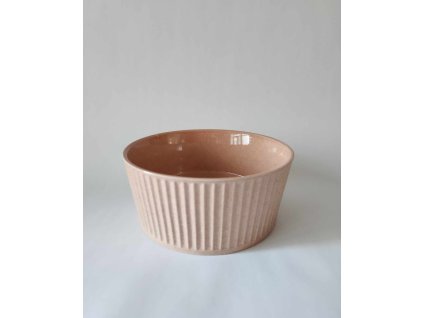 Keramická miska ružová 610 ml