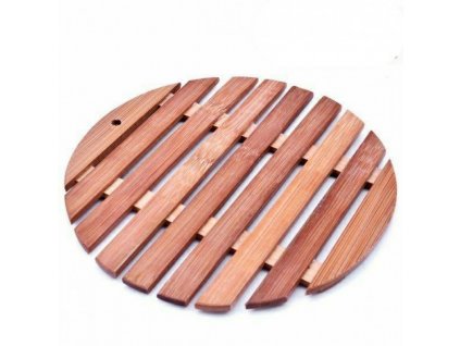 Drevený okrúhly podnos 18 cm PERFECT HOME