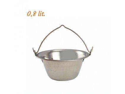 Servírovací nerezový kotlík 0.8 L