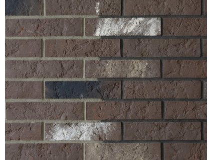 Rustic BROWN licový tehlový obklad