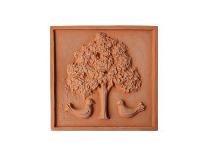 Terracotta reliéf Strom 28 X 28 cm