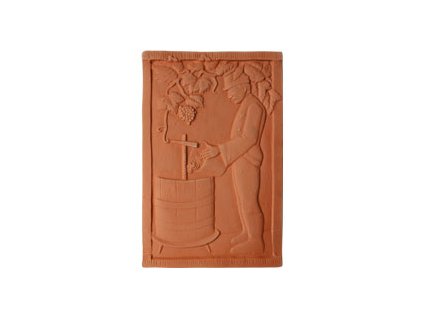 Terracotta reliéf Lisovanie 38 X 26 cm