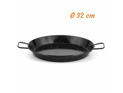 Smaltovaná paella panvica 32 cm GARCIMA