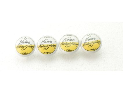 Keramické gombíky HOME SWEET HOME 38 mm ACHI