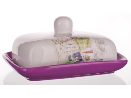 Máslenka keramická LAVENDER, BANQUET