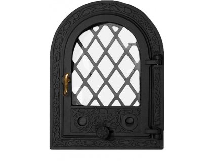 ATHEN oblúkové krbové dvierka s reguláciou CARDINALIS