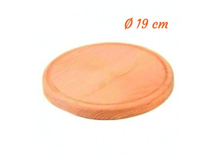 Doska na krájanie drevená 19 cm PERFECT HOME