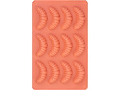 801894 Forma na pečenie 12 vanilkových rožkov, 27,3x17x2 cm, silikón