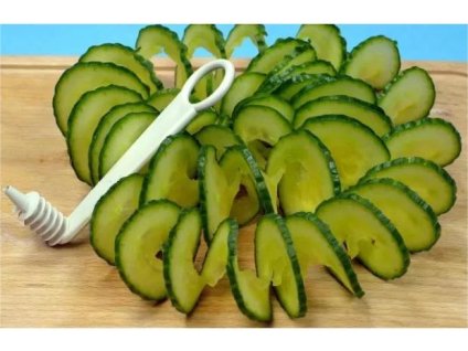 Ozdobná špirála plast