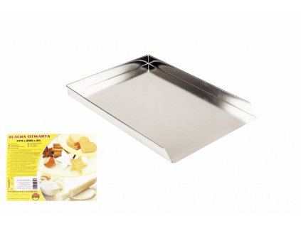 Plech na pečenie bez okraja 37x29x3 cm