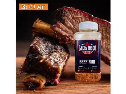 88503859 BEEF RUB na hovädzie, JD’s BBQ koreninová zmes 300 g korenička
