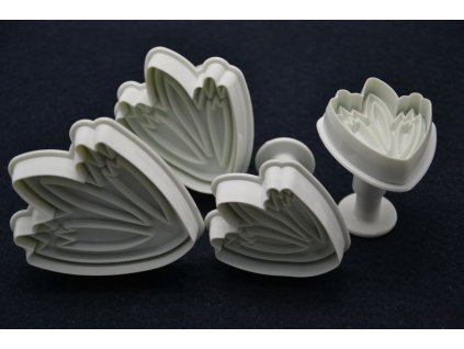 Vykrajovačka na marcipán sada ĽALIA 4 ks ACHI