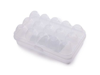 929677 Plastový box na vajcia 15 ks