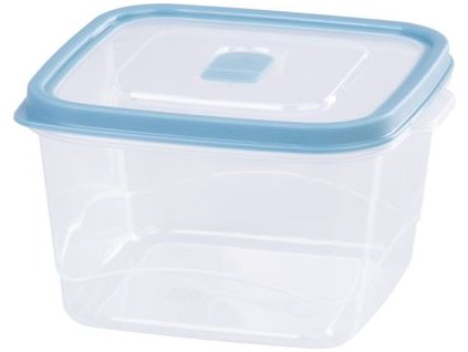 Dóza otvárateľné veko na potraviny, 850 ml, 127x139x80 mm