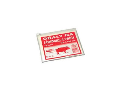 Obaly na pašteku 100x500mm (10ks)