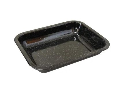 Plech na pečenie 29x23x5 cm smalt.povrch