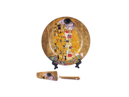 tanier s lopatkou klimt zlaty 0151