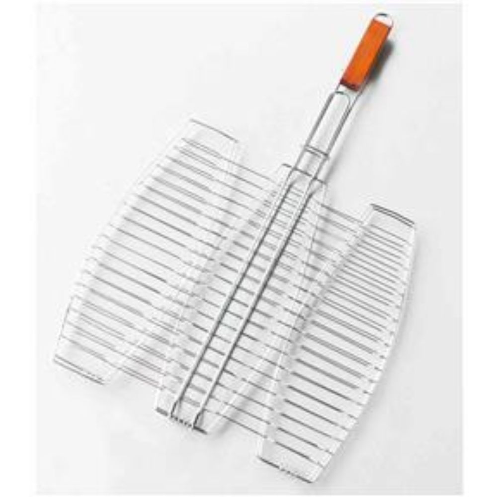 PERFECT HOME Gril BBQ pre 3 kusy ryb, kovový