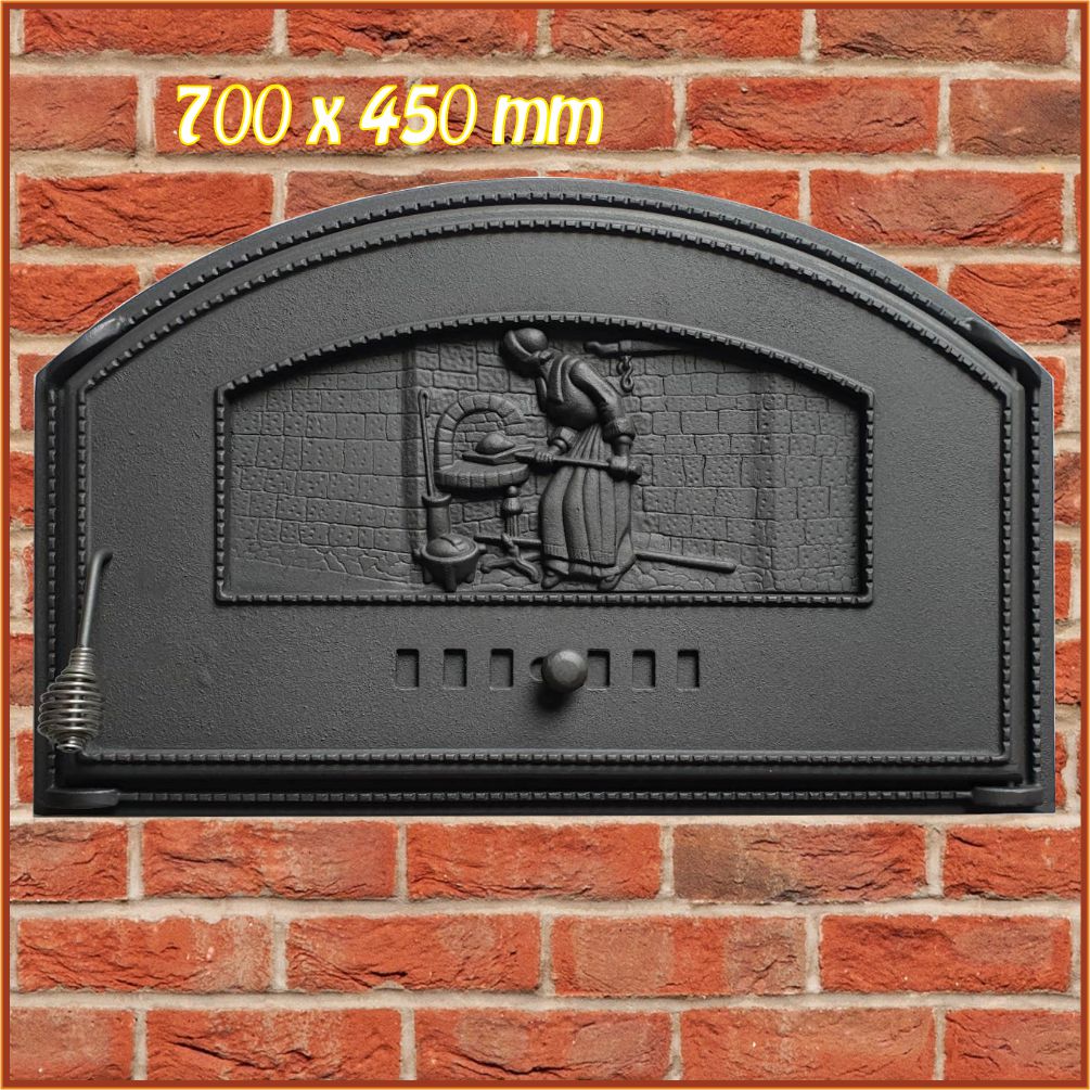 Big Baker liatinové dvierka na chlebovú a pizza pec HUBOS