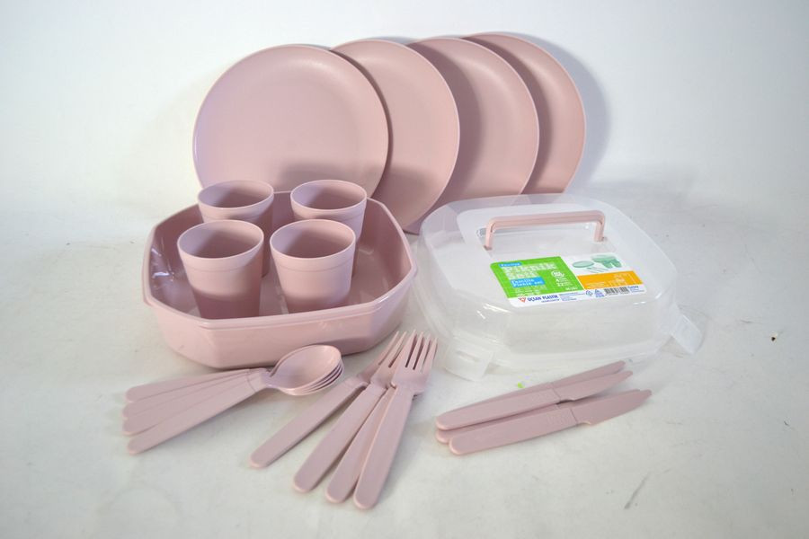 Piknikový set pre 4 osoby FAMILIA ACHI Prosím vybrať farbu: Béžová