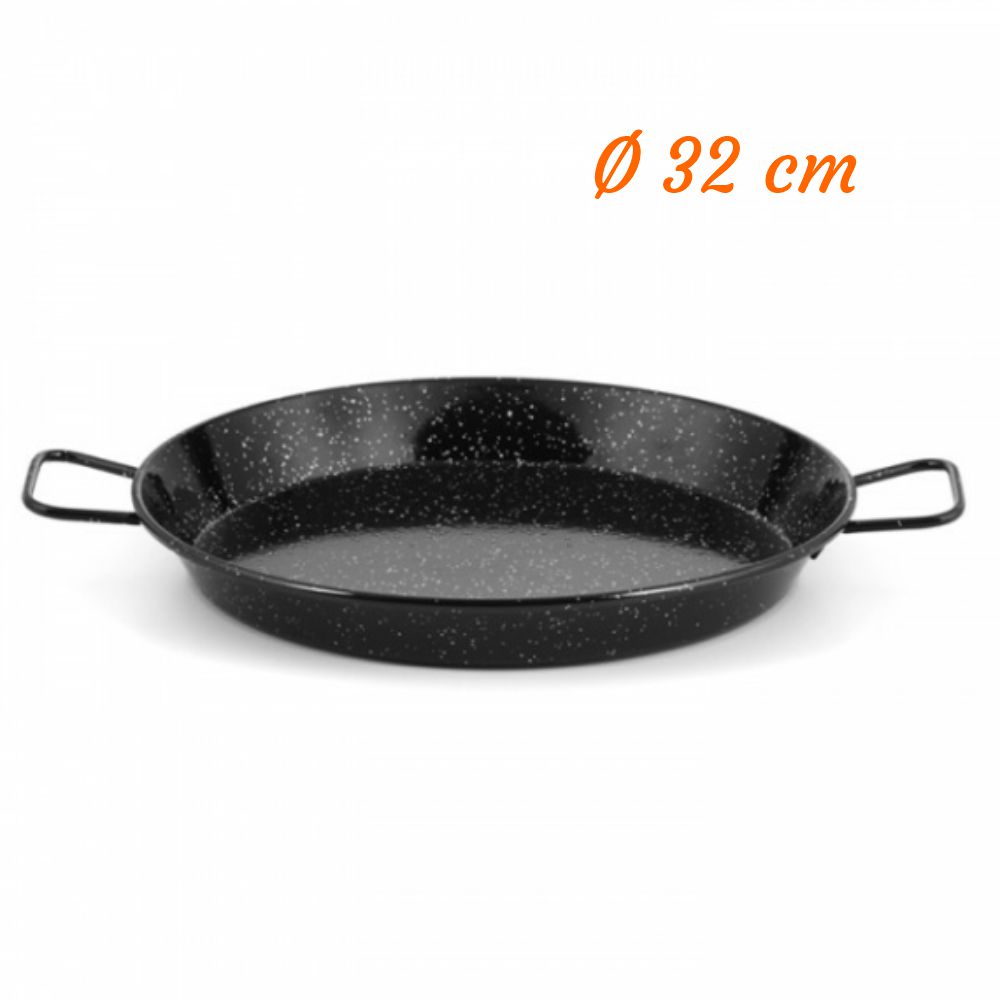 Smaltovaná paella panvica 32 cm GARCIMA