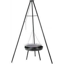 MAT Group Gril pr.54,5cm ČIER s trojnožkou