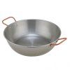 Oceľová hlboká panvica Paella WOK 30 cm GARCIMA