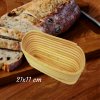 68772 Oválna ošatka na kysnutie cesta / na chlieb - 0,35 kg 21x11 cm MOREX