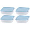 801802 Dóza  Lunchbox set  4 ks, 1000 ml, 177x177x58 mm