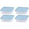 Dóza  Lunchbox set  4 ks, 1000 ml, 177x177x58 mm