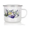Hrnček smalt. pr.11cm 0,7l LAVENDER + PH veko