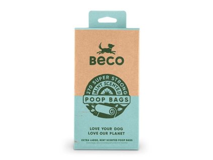 Beco Sacky na exkrementy s peprmintovou aroma z recyklovanych materialu 270ks 1710202407554139380