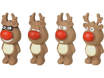 Flamingo Vanocni hracka pro psy latexova 14cm 2008202411481755972