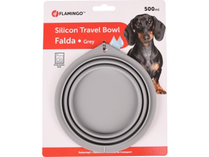 TRAVEL BOWL FALDA GREY 500ML 2204202109024988879
