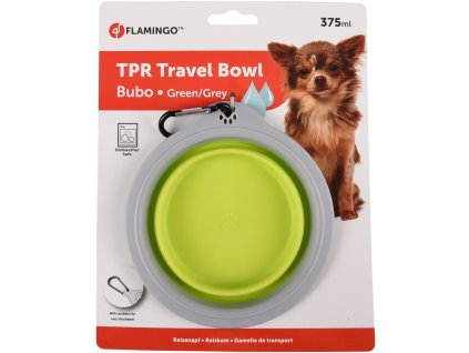 TRAVEL BOWL BUBO GREEN GREY 375ML 2204202109301599208