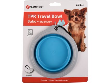 TRAVEL BOWL BUBO BLUE GREY 375ML 2204202109330681826