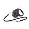 FLEXI Voditko Black Design S lanko 5m cerno ruzove 2207202516240958599