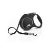 FLEXI Voditko Black Design M pasek 5m cerno stribrne 2207202516094272777