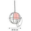 Flamingo Krmitko pro hlodavce kovove cervene 1609202409502940834