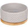 Flamingo Bianco Keramicka miska pro psy Seda 990ml 2010202313341732615