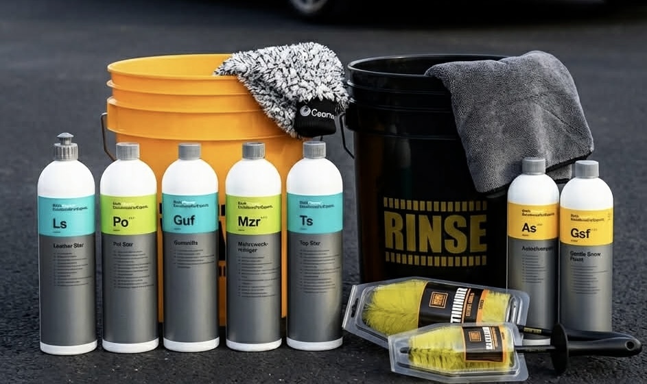 Startovací výbava autokosmetiky