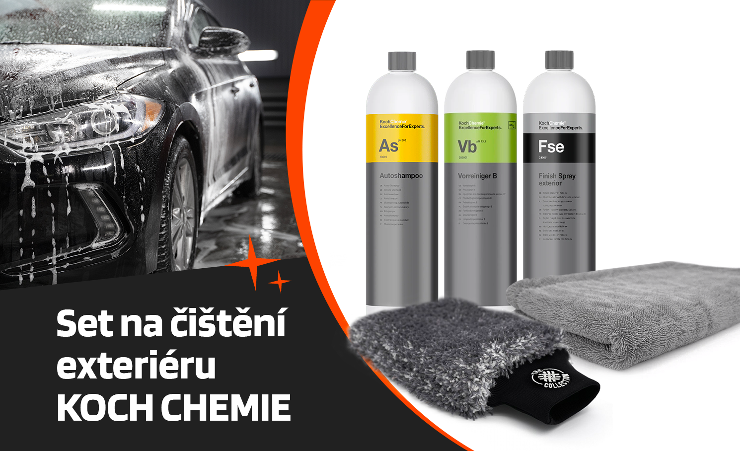 Set na čištění exteriéru