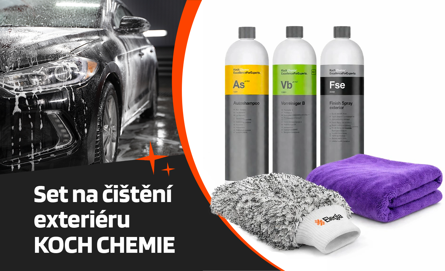 Set na čištění exteriéru