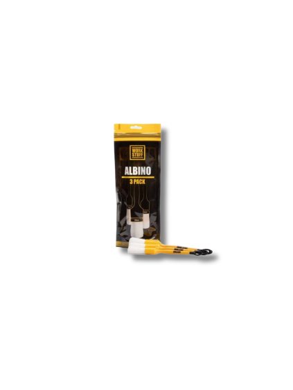Sada detailingových štětců Work Stuff Detailing Brush Albino 3-pack
