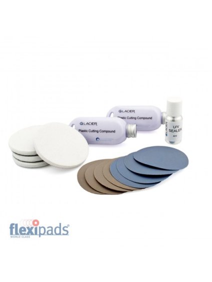 Doplňková sada Flexipads Glacier Headlight Restoration Kit - Replacements 75