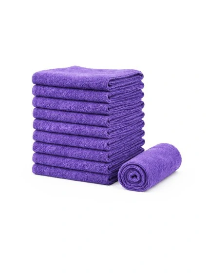 Sada mikrovláknových utěrek Elegia Servant Purple